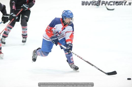 2015-01-24 Diavoli Sesto-Hockey Milano Rossoblu U14 0208 Alessia Labruna